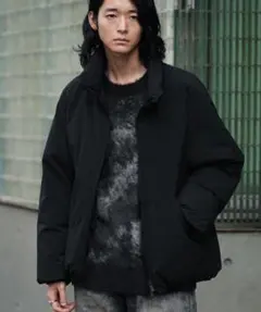 (超美品)WYM LIDNM黒のダウンジャケット