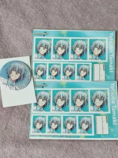 アイナナ　アイドリッシュセブン　四葉環　証明写真、缶バッジ