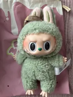 【正規品】 POP MART ラブブ マカロン Green Grape 箱付き