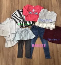 女の子服 まとめ売り100 110