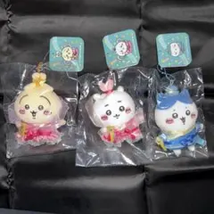 ②ちいかわ　七夕だねマスコット　ちいかわ　ハチワレ　うさぎ　3点セット