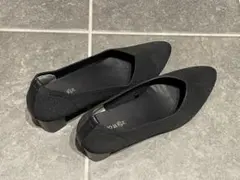 ニットヒールパンプス 24.5cm