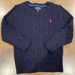 美品！ラルフローレン ネイビー セーター 100