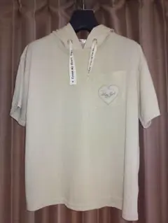 ALGY　耳付きフードＴシャツ　１６０cm