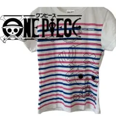 トニートニー・チョッパー ストライプTシャツ公式　ワンピース レディース