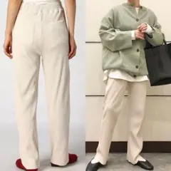 【LOWRYS FARM】ローリーズファーム セルフカットリブパンツ リブパンツのサムネイル
