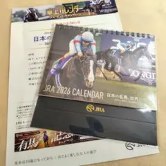 JRA 卓上カレンダー 2026年 競馬
