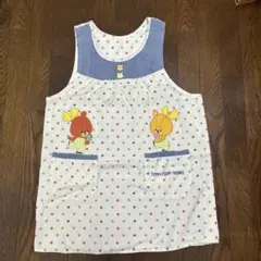 くまのがっこう　ルルロロ　エプロン