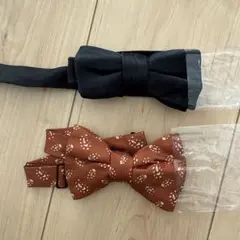 【一度のみ着用】　蝶ネクタイ2点セット　結婚式　前撮り
