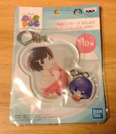 〈物語〉シリーズ ぷくぷく ダブルアクリルプレートキーホルダー 羽川翼