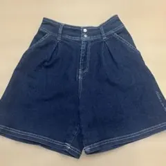 t*m様 ポンポネットジュニアM 150 デニムキュロット　ハーフパンツ