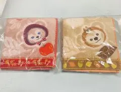 ダッフィー シェリーメイ ハンカチ 2点セット