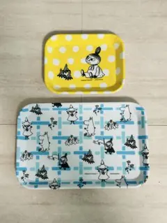 ムーミン&リトルミイ トレイセット