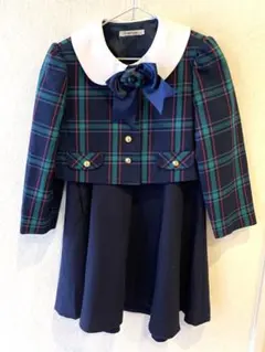 子供服　セレモニードレス　ワンピース　卒園式　入学式　120　冠婚葬祭