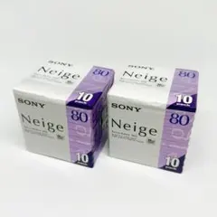 SONY Mini Disc Neige 80 10pack ソニー MD