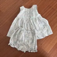 タルティーヌエショコラ ブルマ付きワンピース Sサイズ リバティ マーガレット