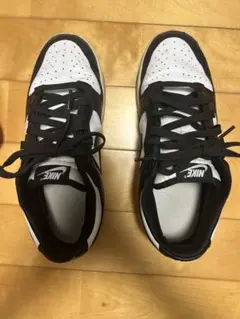 NIKE Dunk Low Black White スニーカー
