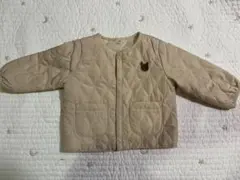 ベージュ キルティング アウター 70-80