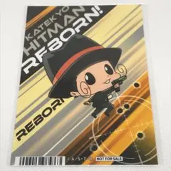 未使用 家庭教師ヒットマンREBORN! 購入特典 ブロマイド リボーン