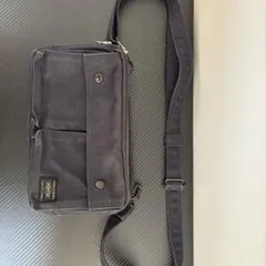 ポータースモーキー ショルダーバッグ　デニム　ネイビー