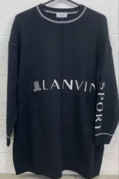 LANVIN SPORT ニットプルオーバー ブラック40のサムネイル