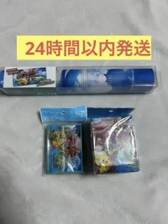 ポケモンカードラバープレイマット・デッキシールド・ケースセット オキナワ