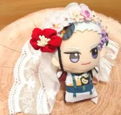 推し花ロングベール・椿