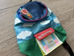 マクドナルド リュック キッズ 青空デザイン レア 非売品 レトロのサムネイル