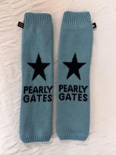 パーリーゲイツ】2023年ファーボア ふわふわ 裏起毛レッグウォーマー ネイビー パーリーゲイツ】2023年ファーボア ふわふわ 裏起毛レッグ