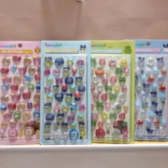 たまごっち　立体シール　４枚セット　普段使い用