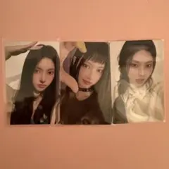 ILLIT ユナ トレカ 3枚セット I Got Your Back - メルカリ