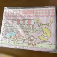 新品 サンリオ リトルツインスターズ キキララ 折りたたみ収納 フタ付き収納