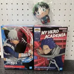僕のヒーローアカデミア　轟焦凍　心操人使　フィギュア