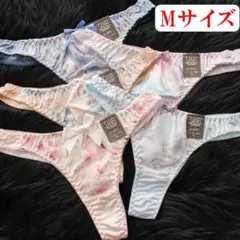 Tバック ショーツ レディース 下着 パンツ 5枚 セット Mサイズ D-03