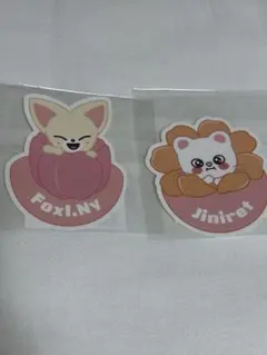 straykids skzoo Foxl.Ny Jiniret ステッカーセット