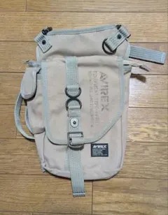 AVIREX 2way レッグバッグ ショルダーバッグ ベージュ