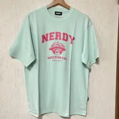 新品★[NERDY]Campus 1/2 Sleeve T-shirtのサムネイル