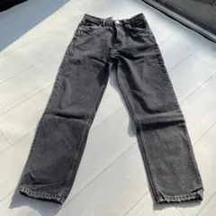 【akky様専用】ZARA ブラック ストレートレッグデニム EUR 38