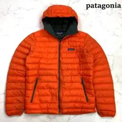 希少カラー★ パタゴニア ダウンセーターフーディ オレンジ M メンズ　E156