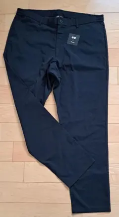 UNIQLO×Theory 感動イージーパンツ メンズ ブラック XL