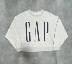 OLD GAP オールドギャップ デカロゴ 縦ビッグロゴ スウェット XL 古着