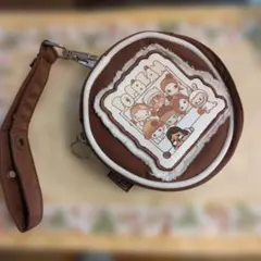 POP MART キャラクター ポーチ ブラウン