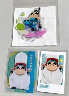 忍たま乱太郎　セガラッキーくじ　ラウワンコラボ 福富しんべヱ　セット