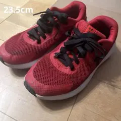 Under Armour キッズ スニーカー 23.5cm 赤のサムネイル
