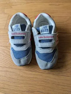 New Balance 996 スニーカー ベルクロ式 グレー/ネイビー/レッド
