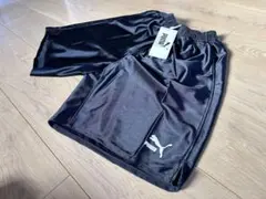 ビンテージ PUMA プーマ サッカーパンツ 新品 M 黒