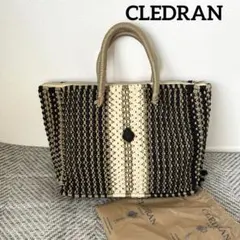 美品　クレドラン　CLEDRAN トートバッグ　かごバッグのサムネイル