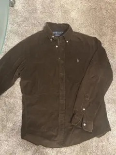 コーデュロイシャツ　ブラウン　ラルフローレン