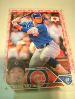 Topps 鈴木誠也 桜パラレル 99シリ bbm mlb