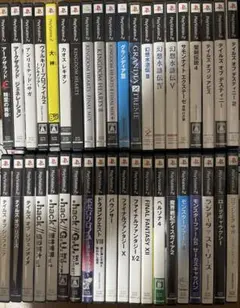 PS2ソフト　RPG シミュレーション系ソフト40本まとめ売り